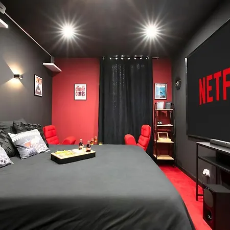 Apartment Le Prestige - Cinema Room, Netflix, Centre Angers